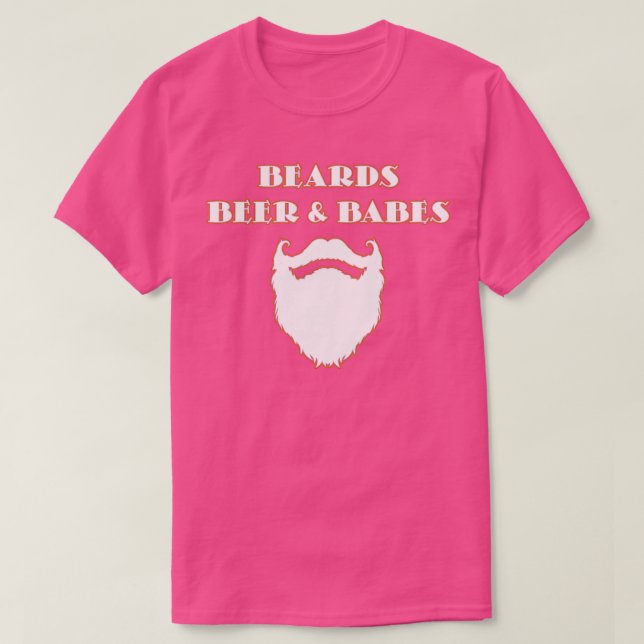 Camiseta Beards Beard Mustache Amplia Ts (Frente do Design)