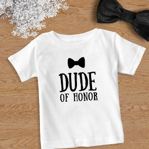 Camiseta Bearer Bridal Party de Casamento Cara de Honra