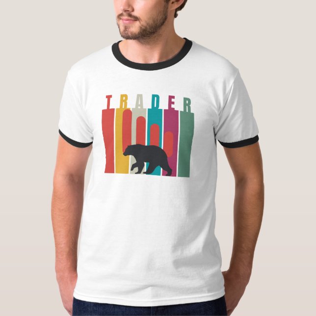 Camiseta Bearish market | Trader | Simple design (Frente)