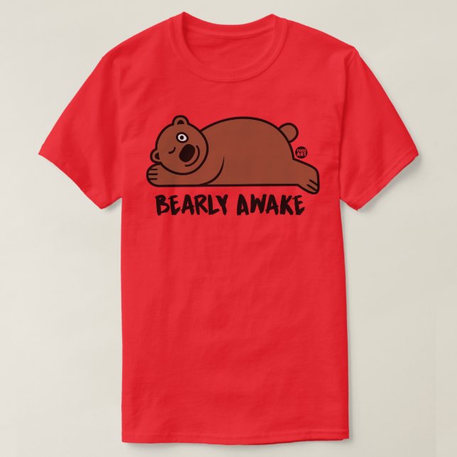 CAMISETA BEARLY AWAKE (Frente do Design)