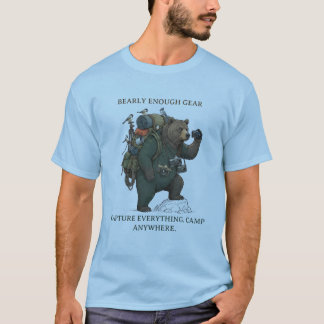 Camiseta Bearly Enough Gear - Aventura Fotográfica do Urso