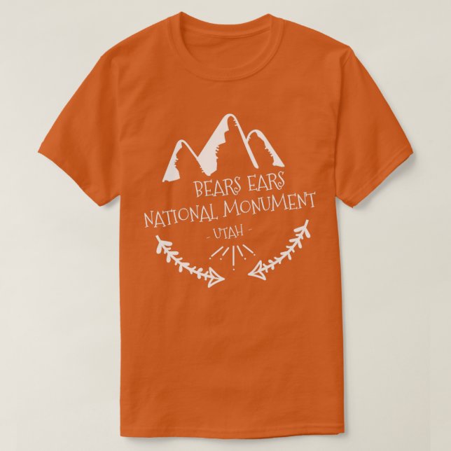 Camiseta Bears Ears National Monument (Frente do Design)