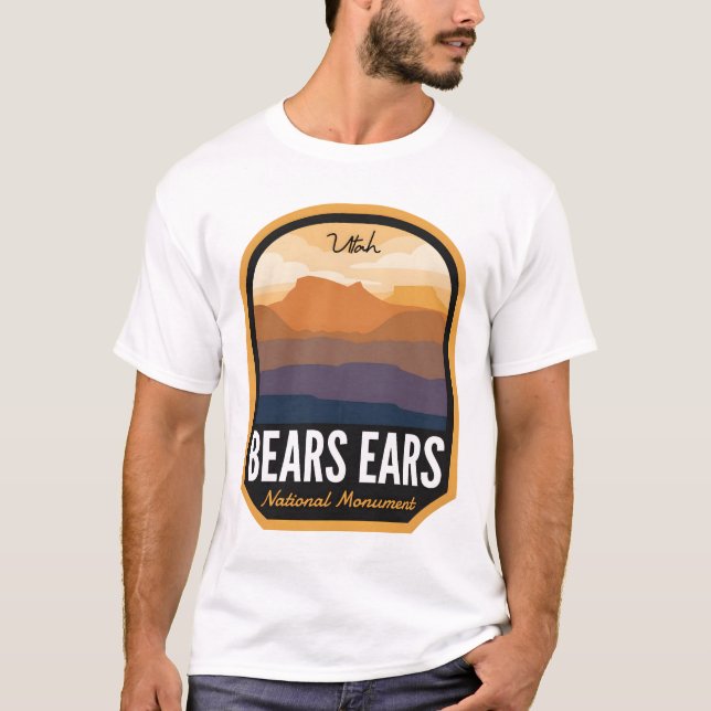 Camiseta Bears Ears National Monuument Utah (Frente)
