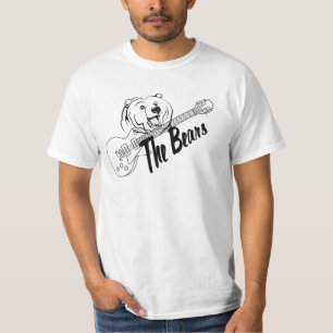 Camiseta Bears Rock banda New Bern