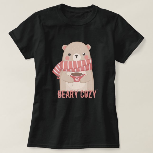 Camiseta Beary Cozy (Frente do Design)