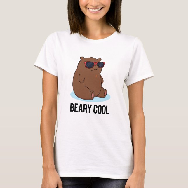 Camiseta Beary Legal Engraçado Bear Pun (Frente)