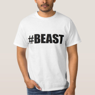 Camiseta #beast