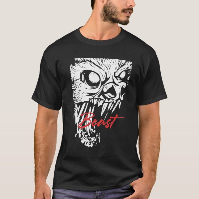 Camiseta Beast Artistics Impressão a Pedido (Frente)