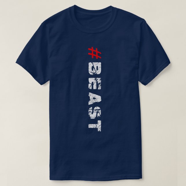 Camiseta BEAST weight lifting power lifting bodybuilding    (Frente do Design)