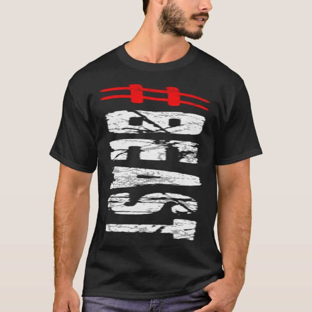 Camiseta BEAST weight lifting power lifting bodybuilding (Frente)
