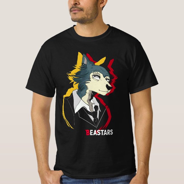 Camiseta Beastars Anime clássico (Frente)