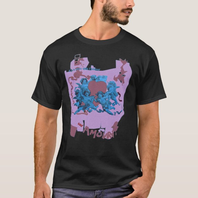 Camiseta Beat It Amour 80s - festa temática Essencial T-Shi (Frente)