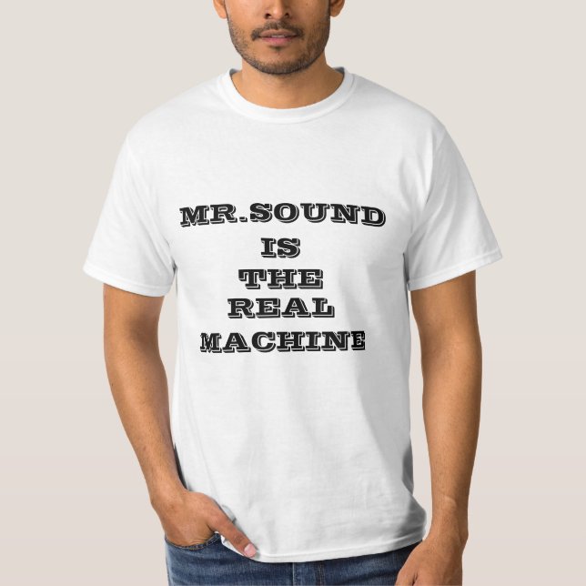 Camiseta Beatbox Mr.Sound (Frente)