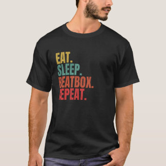 Camiseta Beatboxing Coma Beatbox Sono Repetir Engraçado Sal