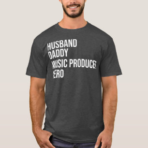 Camiseta Beatmaker Synthesizer, produtor de música eletrôni