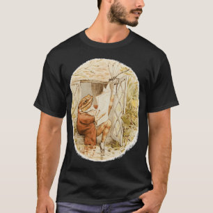 Camiseta Beatrix Potter - Jeremy Fisher e o vaga-lume
