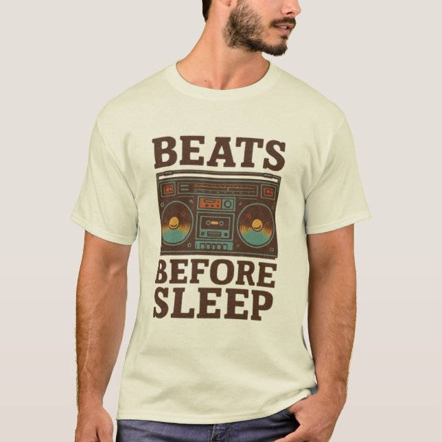 Camiseta Beats Before Sleep (Frente)