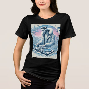 Camiseta Beats Congelados: DJ em uma Terra Maravilhosa
