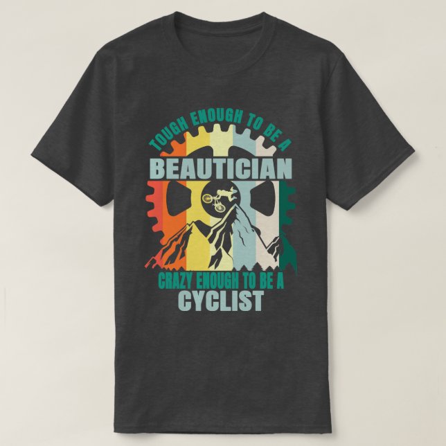 Camiseta Beauticista Biker Design (Frente do Design)