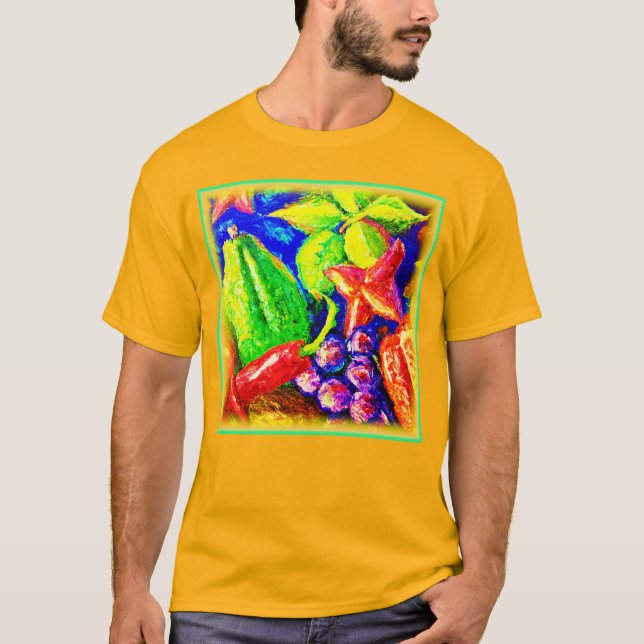 Camiseta Beautifil E Estrelas Frutíferas. Comprar Agora (Frente)