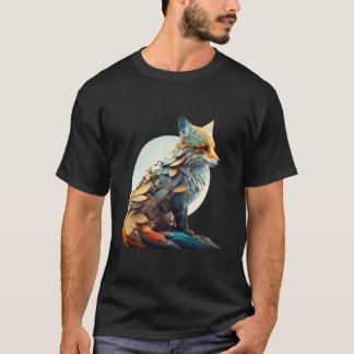 Camiseta Beautiful And Colourful Fox