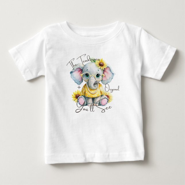 Camiseta Beautiful and Tender Elephant Original (Frente)