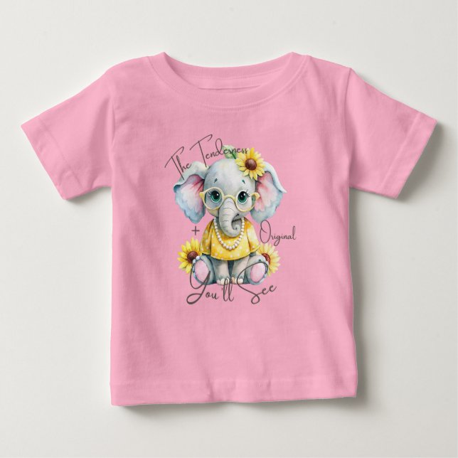 Camiseta Beautiful and Tender Elephant Original (Frente)