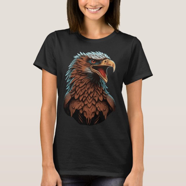 Camiseta Beautiful Bald Eagle Bird Animal (Frente)
