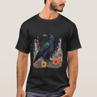Camiseta Beautiful black raven