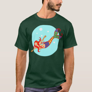 Camiseta Beautiful colorful swimmimg MERMAID