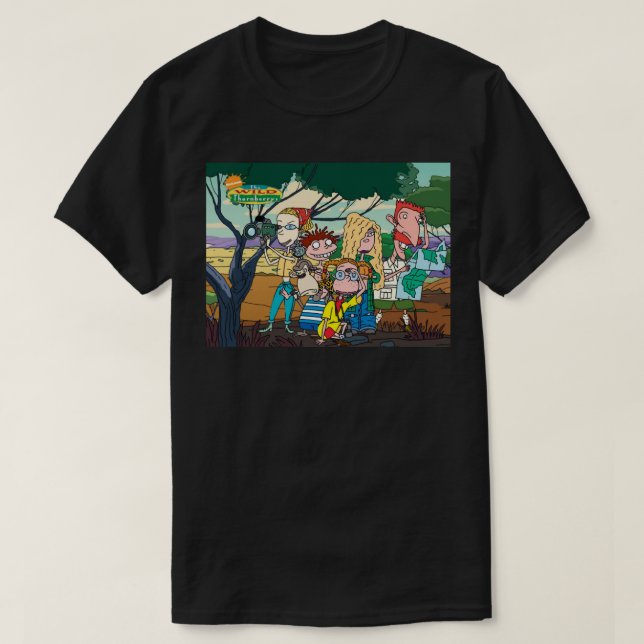 Camiseta Beautiful Model Rugrats Cartoon Thornberrys Mom Li (Frente do Design)