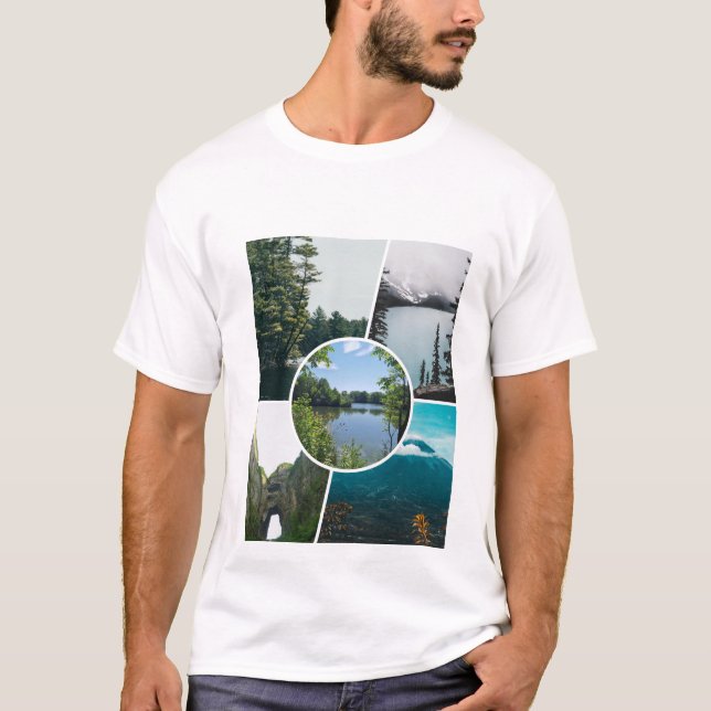 Camiseta Beautiful scenery of beaches  (Frente)