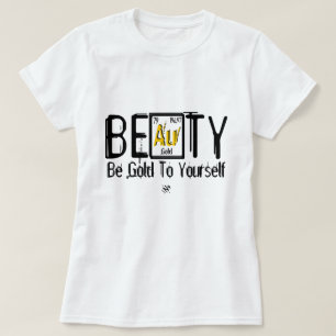 Camiseta BEAuTY (Dourado para si mesmo)