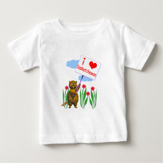 Camiseta Beaver Canadense ama Saskatchewan