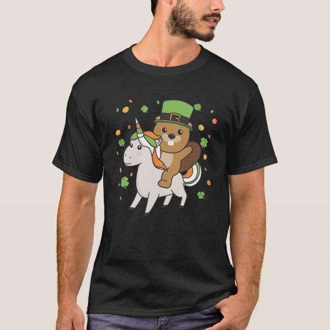 Camiseta Beaver com Rua da Unicórn (Frente)