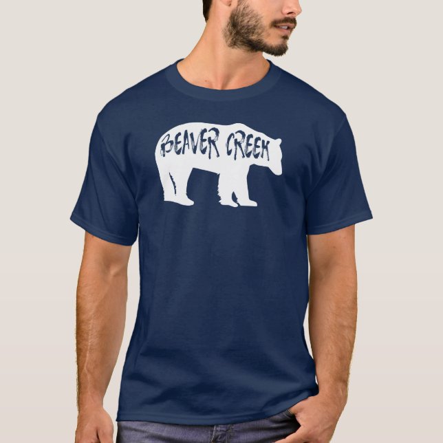 Camiseta Beaver Creek Colorado Bear (Frente)
