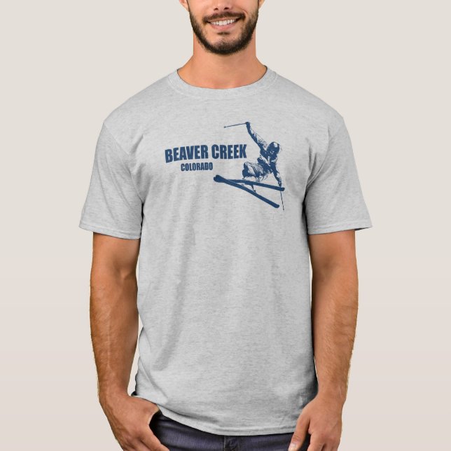 Camiseta Beaver Creek Colorado Skier (Frente)