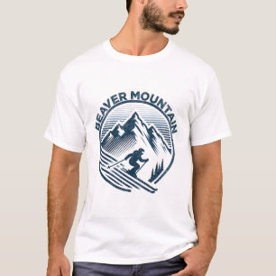 Camiseta Beaver Mountain Utah Ski Resort Colorado Skiing