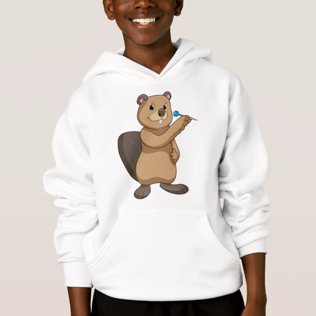 Camiseta Beaver nas Trevas com Dart (Frente)