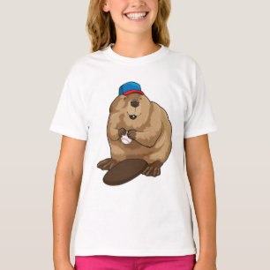 Camiseta Beaver no Baseball com Baseball