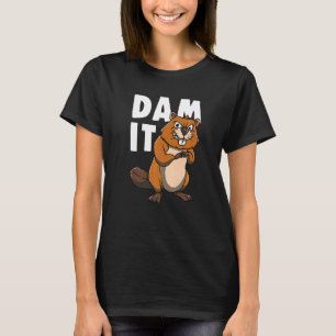 Camiseta Beaver Para Roedores Ventiladores Dam