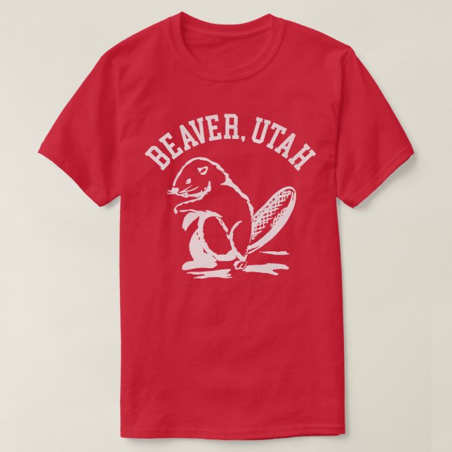 Camiseta Beaver Utah (Frente do Design)
