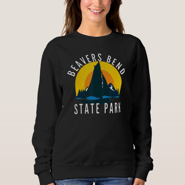 Camiseta Beavers Bend State Park Oklahoma Ok Camping 3 (Frente)
