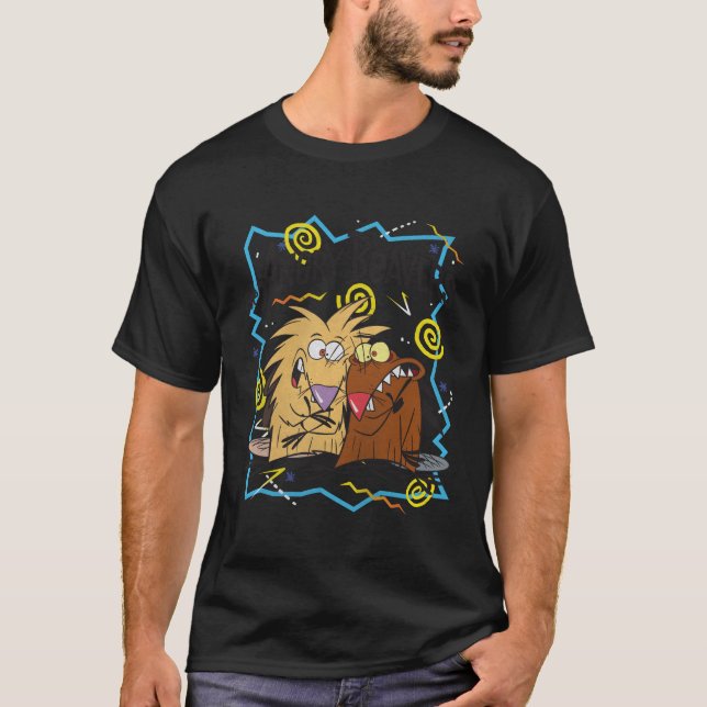Camiseta Beavers Irritados Caracteres 90 (Frente)