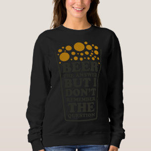 Camiseta Beba A Resposta, Mas Não Me Lembro Da Pergunta B