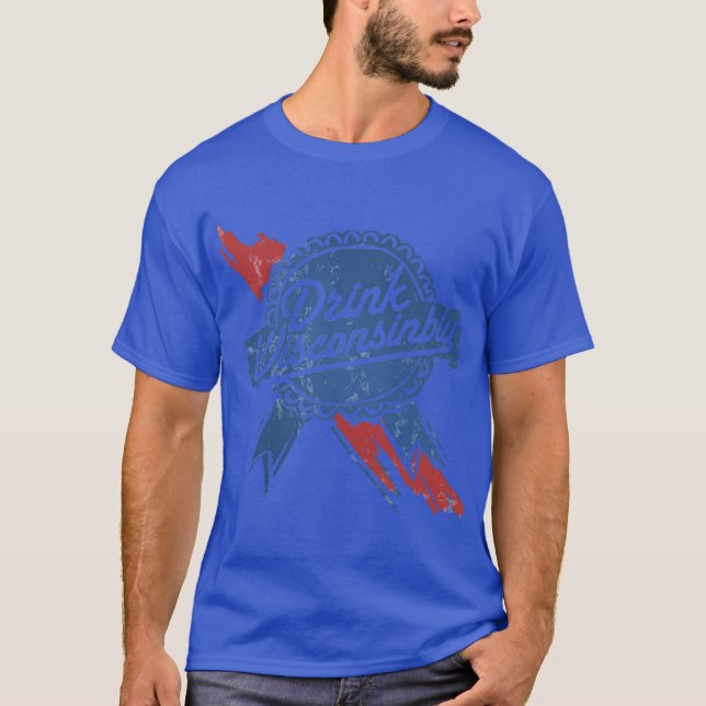 Camiseta Beba amigo da Fita Retro Wisconsinbly (Frente)