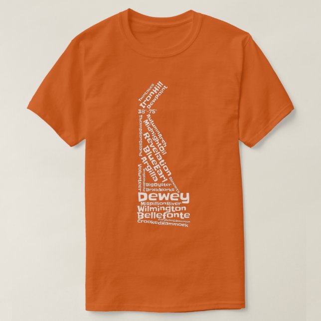 Camiseta Beba as cervejeiras locais de Delaware (Frente do Design)