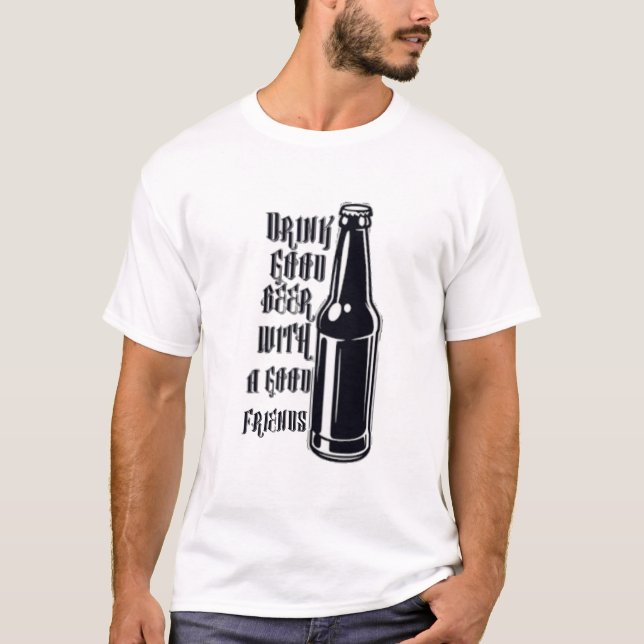 Camiseta Beba boa cerveja (Frente)