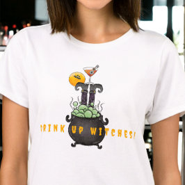 Camiseta Beba Bruxas Engraçadas Engraçadas