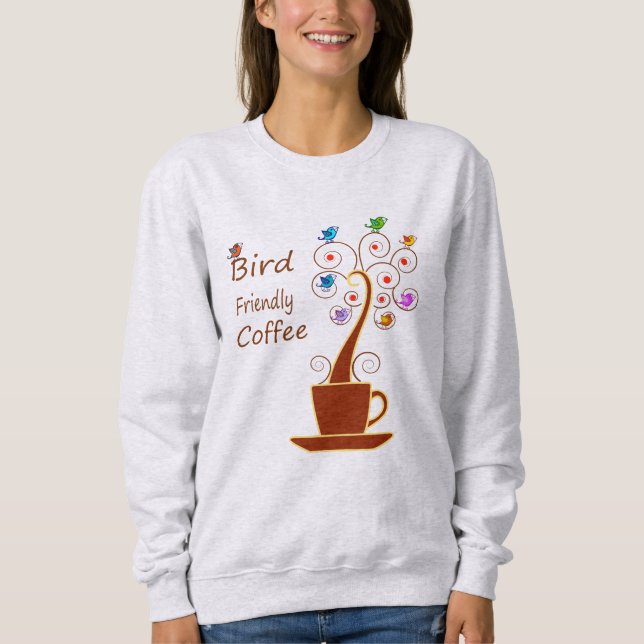 Camiseta Beba Café, Salve Pássaros (Frente)